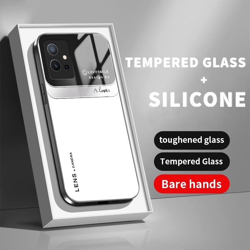 เหมาะสำหรับ VIVO Y75 5G Y75 4G Y75S Y72 Y73 Y76 Y7s Y85 Y89 กรณีโทรศัพท์มือถือกันกระแทกเคส Artistic 