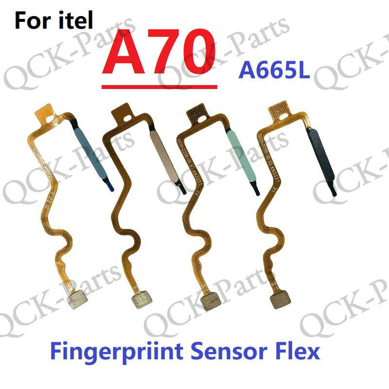 For itel A70 A665L Finger พิมพ์เซ็นเซอร์ลายนิ้วมือปุ่ม Flex For itel S23 S665L อะไหล่