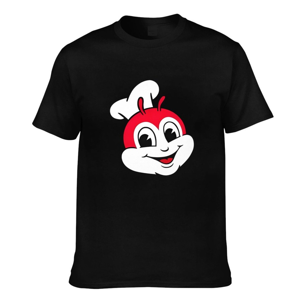 เสื้อยืดสำหรับผู้ชาย ออกแบบจากโลโก้ร้านอาหาร Jollibee