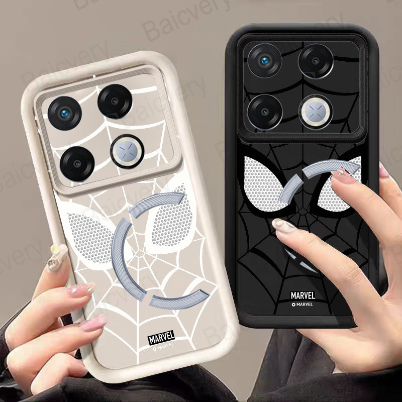 Infinix GT 20 Pro TPU เคสโทรศัพท์สีสันสดใส Spider Man ฝาครอบคุณภาพสูง