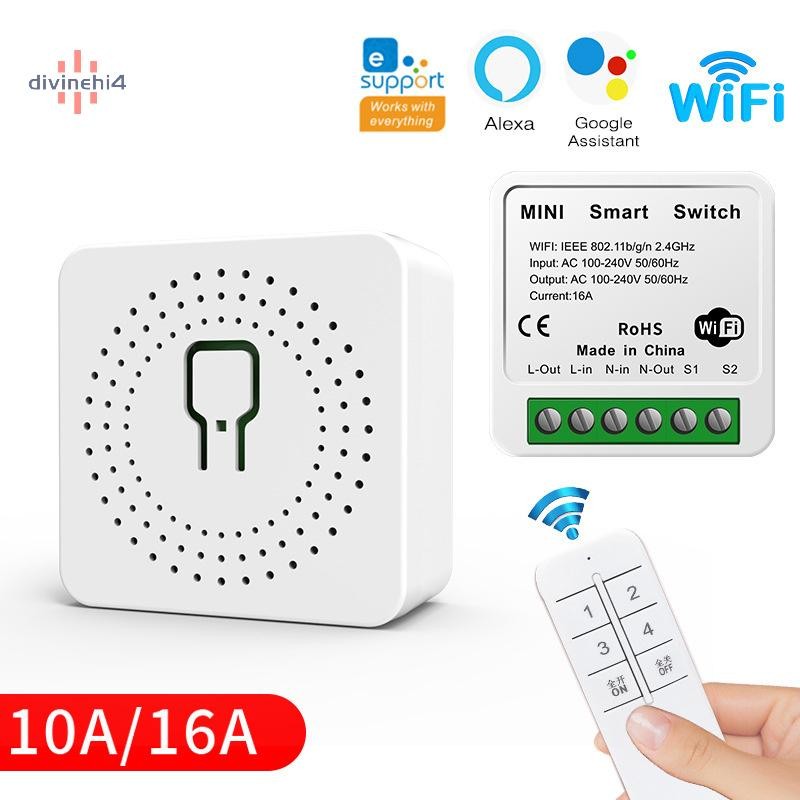 <divinehi4> Smart Home Wifi Remote รีโมทคอนโทรลอัจฉริยะ Multi-function Voice Controller สําหรับ Ewel