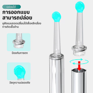 MISENI-ใหม่ NE3 Pro เครื่องล้างหูแบบเห็นภาพ HD กล้องส่องหูไร้สาย LED ไฟส่องสว่าง สำหรับเด็กและผู้ใหญ่