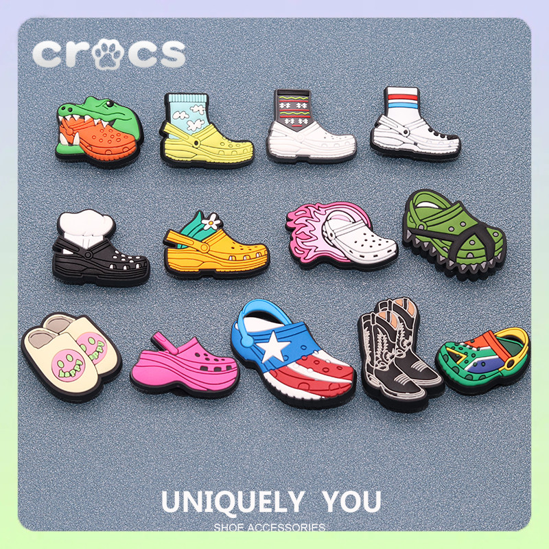 jibbitz crocs Cute cartoon  charm crocs เกาหลี crocs jibbitz jibbitz crocs ของแทั