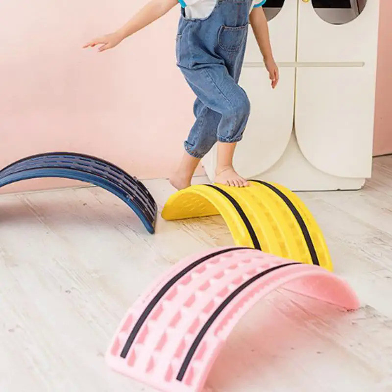 Kids Rocking Balance Seesaw Board Physical Coordination Training Equipment Game Teeterboard Play Toy