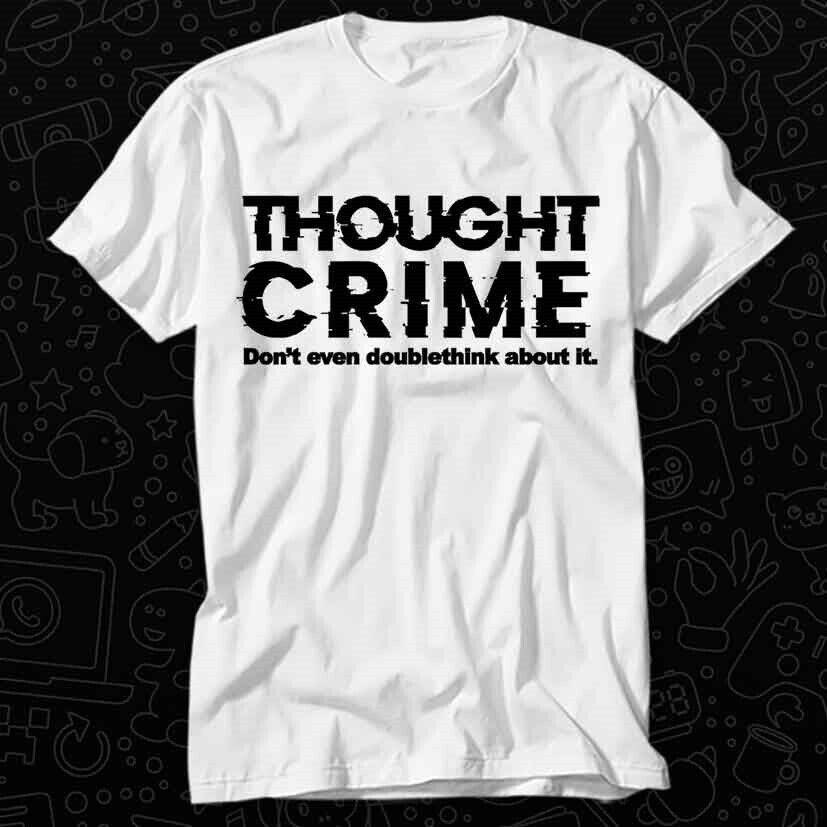 เสื้อยืดธีมวรรณกรรม: แนวคิดจาก George Orwell's Crime & Punishment และ 1984