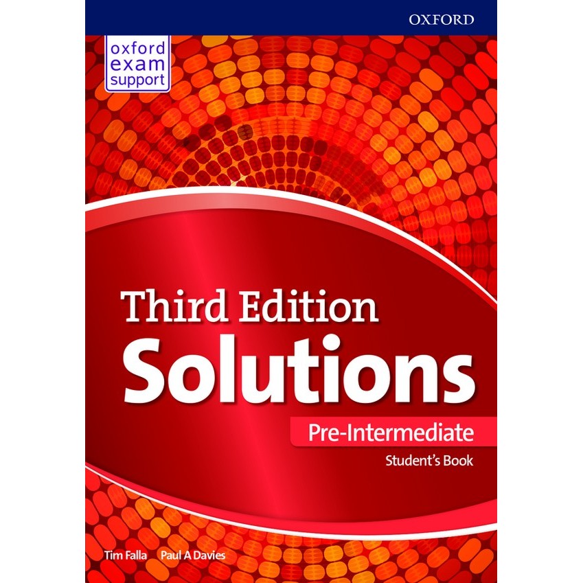 Bundanjai (หนังสือ) Solutions 3rd ED Pre-Intermediate : Student's Book (P)