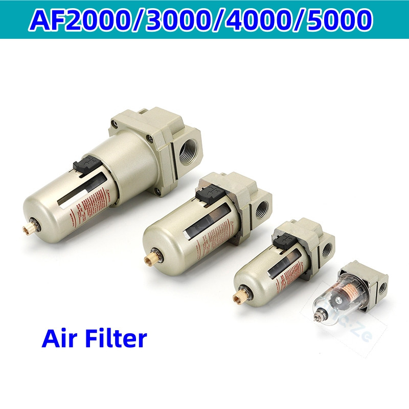 พร้อมสต็อก SMC Type Air Regulator Compressor Air Filter Water Separator Water Trap Filter AF3000-02 