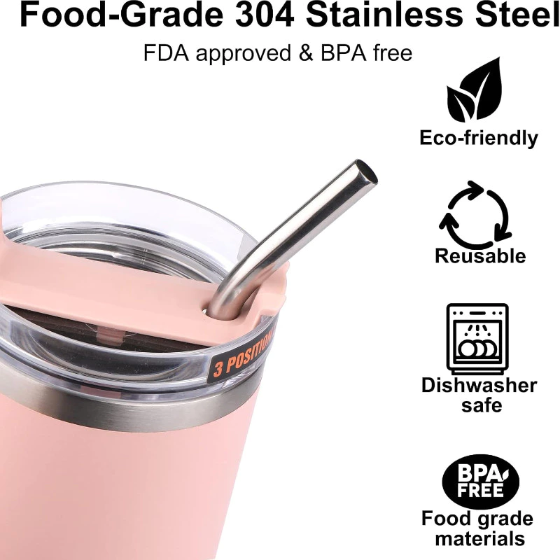 หลอดสแตนเลสสำหรับแก้วน้ำ 30/40 ออนซ์ สำหรับ Stanley thumbnail 7