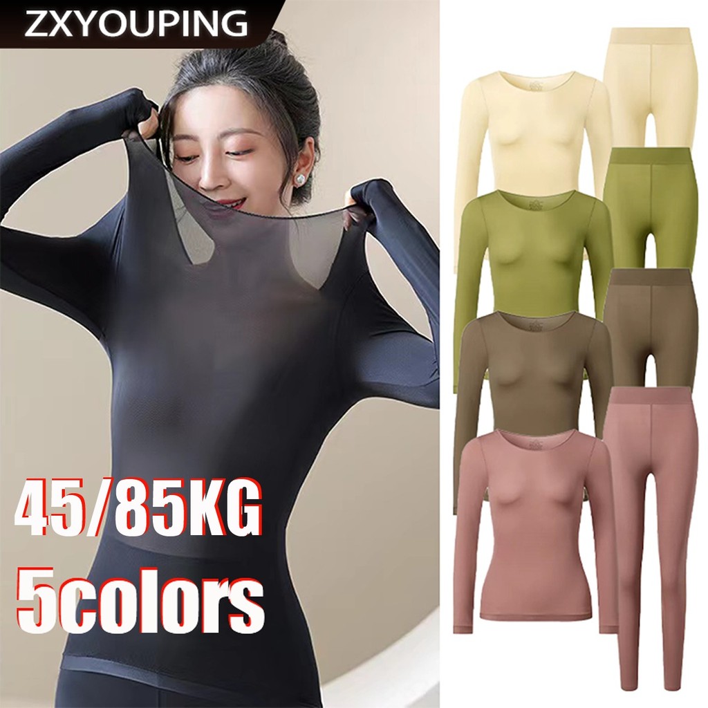 Zxyouping ไม่มีรอยต่อ จุดต่ําสุด เสื้อชุดฤดูใบไม้ร่วงและฤดูหนาว บาง ยืดหยุ่น จุดต่ําสุด เสื้อที่มองไม่เห็นบาง จุดต่ําสุด ชุดชั้นในชุ