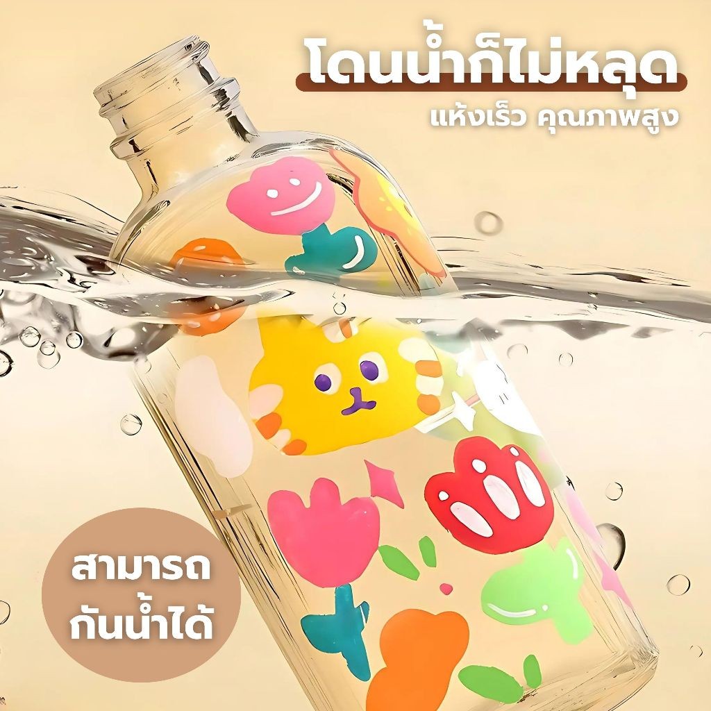 ปากกาอะคริลิค Acrylic marker pen กันน้ำ เขียนได้ทุกพื้นผิว ปากกาเขียนแก้ว /พลาสติก/ไม้/เหล็ก/กระจก/ผ้า ราคา ถูกที่สุด ดีลบีเคเค แกลเลอรีภาพที่ 3