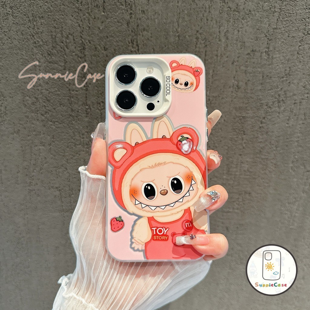 Labubu เคสSamsung A55 A54 A05s A30 A03sA04s A13 A05 A53 A02s A12 A11 A24 A23 A03 A34 A14A32 A15 ง่าย ๆ น่ารักจัง เคส