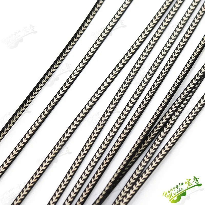 20Pcs 400mm Guitar Binding Flexible Purfling  Inlay  Decorative line around guitar For Guitar Ukulel