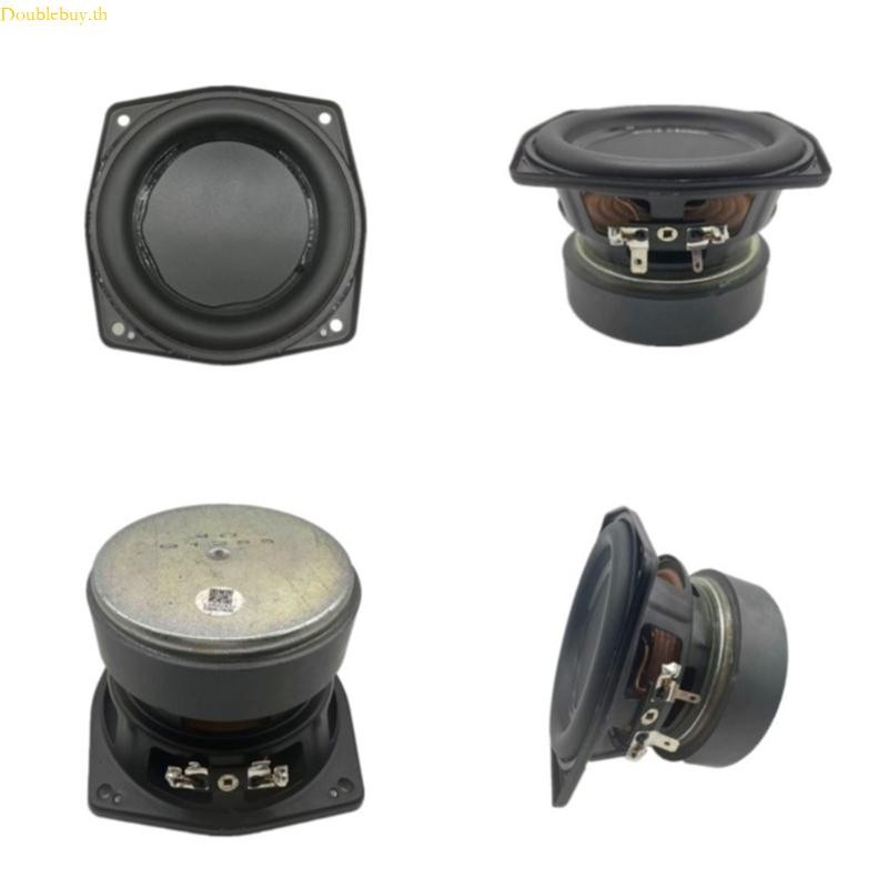 Doublebuy 1PC 4 นิ้ว Hi-Fi 4 8 โอห์มลําโพงซับวูฟเฟอร์ Super Bass Woofer ลําโพง