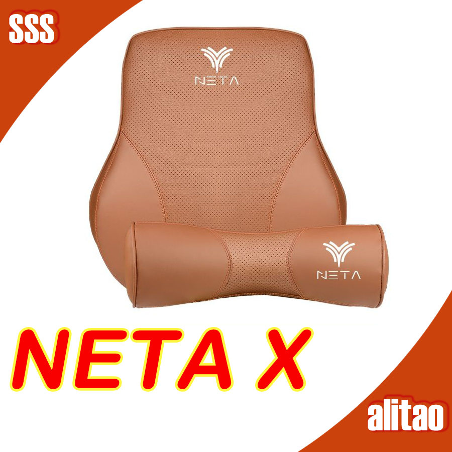 [พร้อม] Neta V รถที่นั่งพนักพิงศีรษะสนับสนุนเกี่ยวกับเอวสุทธิ x/ สุทธิ V II รถคอหมอนป้องกัน Neta V2เ