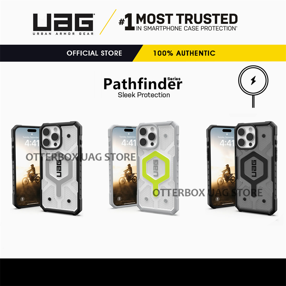 เคส UAG รุ่น Pathfinder with Magnetic - iPhone 16 Pro Max / 16 Pro / 16 Plus / 16 / 15 14 Pro Max / 15 14 Pro / 15 14 Plus / 15 14 / 13 12 Pro Max / 13 12 Pro / 13 12