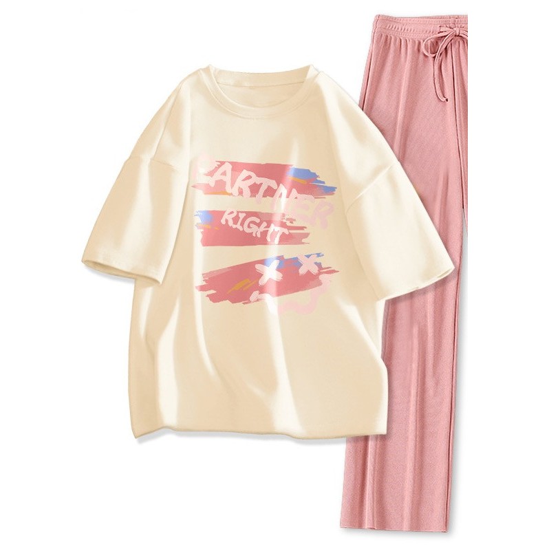 （จัดส่งตลอด 24 ชั่วโมง）Angle Official เสื้อกีฬาลำลองผู้หญิง2024รุ่นใหม่ฤดูร้อนแขนสั้น