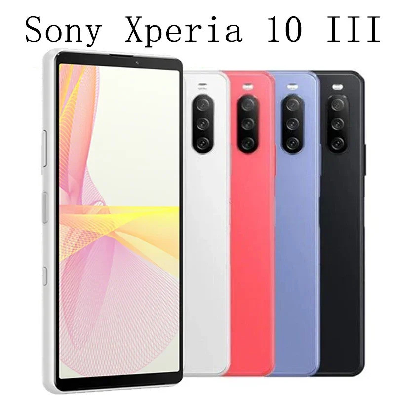 Sony Xperia 10 III XQ-BT52 6.0 "5G Snapdragon 690 6GB+128GB เวอร์ชั่นญี่ปุ่น Octa-Core 12MP OLED X10