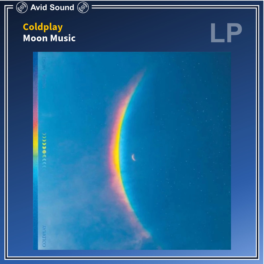 แผ่นเสียง Coldplay Moon Music ใหม่ ซีล Coldplay Vinyl LP