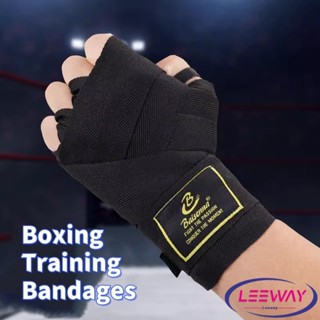 Leeway【มีสินค้าในสต๊อก】 1คู่ ผ้าพันมือนักมวย อุปกรณ์มวยไทย ป…