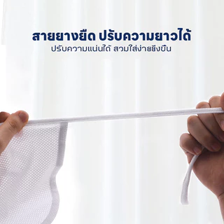 พร้อมส่ง ผ้าคลุมกันฝุ่นสำหรับเจาะคอ ป้องกันละอองฝุ่น กันเชื้อโรค ผ้าปิดคอ ระบายอากาศดี เกราะป้องกันก๊าซ