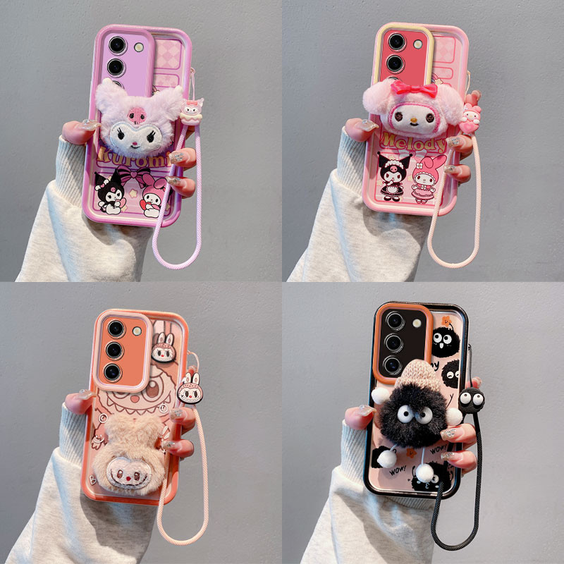 เคส Samsung a02s เคส Samsung a03s เคสโทรศัพท์ตุ๊กตาผ้ากํามะหยี่สําหรับกันกระแทก