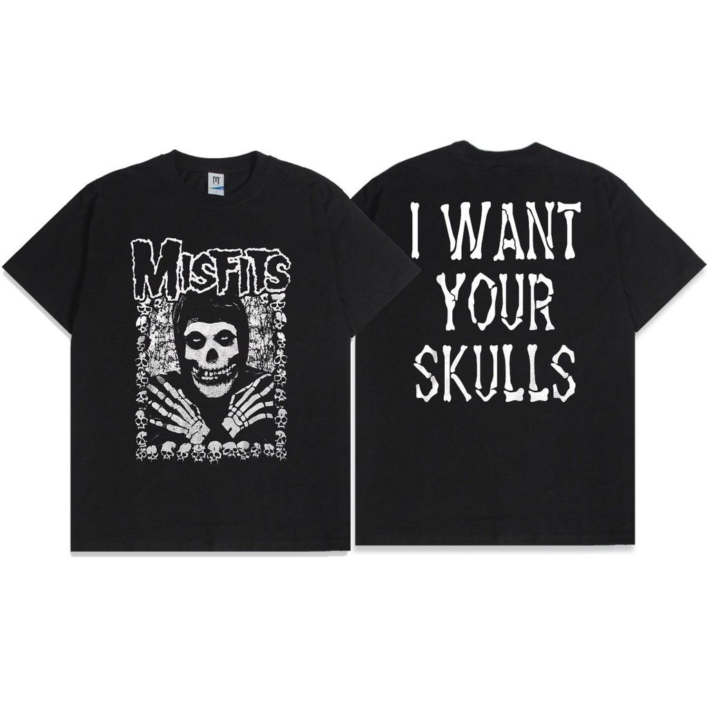 เสื้อยืด NANA MISFIT BAND SHOP/ ฉันต้องการกะโหลกศีรษะของคุณ