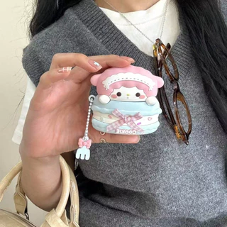 Lamb Cake + จี้ซิลิโคน เคสสําหรับ AirPods 4/3/2/1/Pro/Pro2 หูฟังปลอก