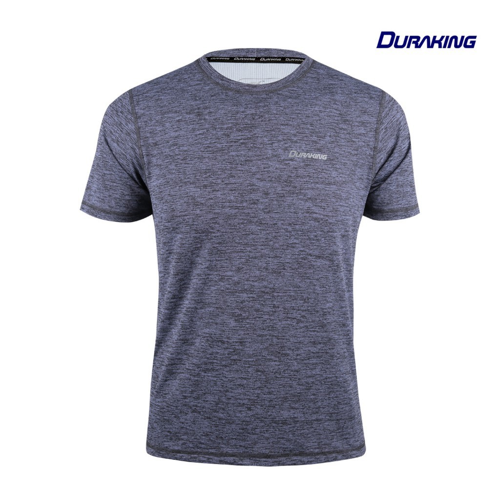 Dk Daily Active Wear (ชาย) Tee Man V2 Wave Steel Blue - เสื้อยืดปกติ