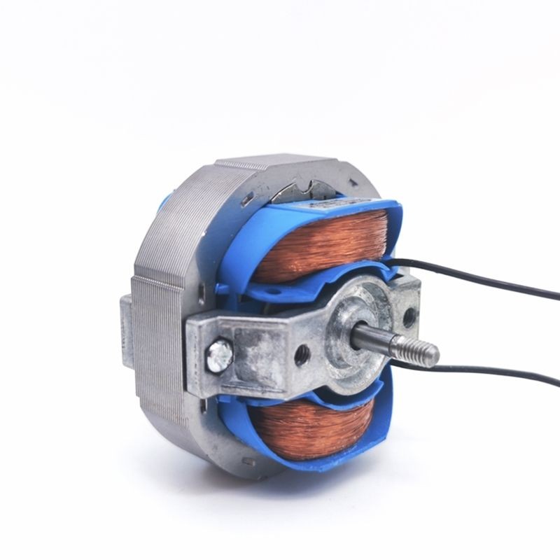 เครื่องทําความร้อนพัดลมดูดอากาศมอเตอร์ YJ58-12A230VAC ลวดทองแดงบริสุทธิ์ทํางานช้าสําหรับเป็นเวลานานแ