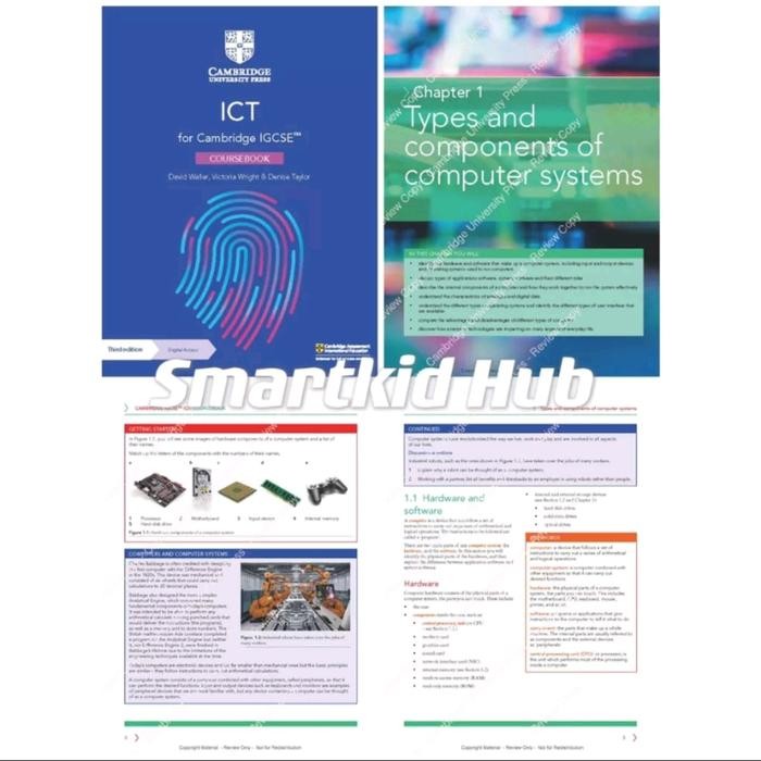 หนังสือ ICT สําหรับหลักสูตร Cambridge IGCSE 2021