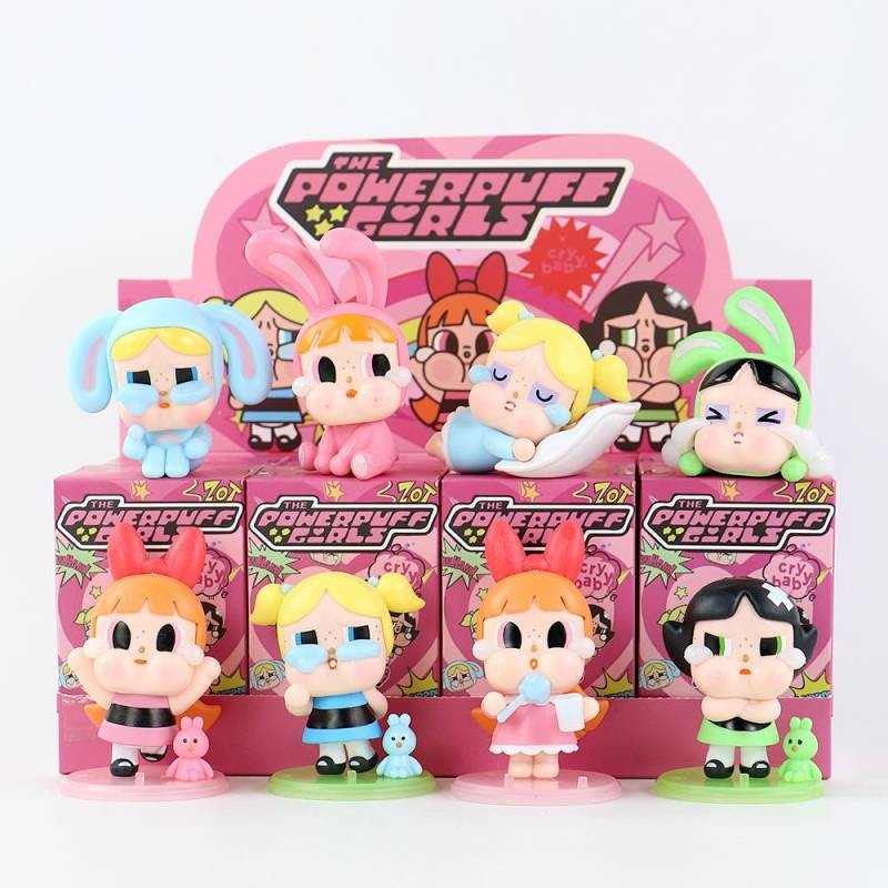 Crybaby Crying Baby Blind Box Kweichow Moutai Female Police Series Fashion Play Hand Office Children