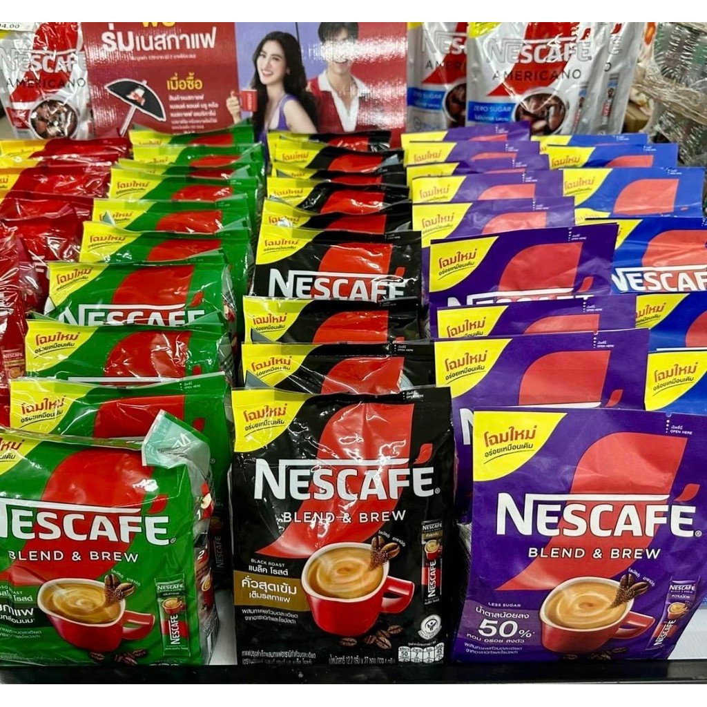 เน(ส)กาแฟ Blend&Brew ขนาด 27 ซอง 17g.พร้อมส่ง