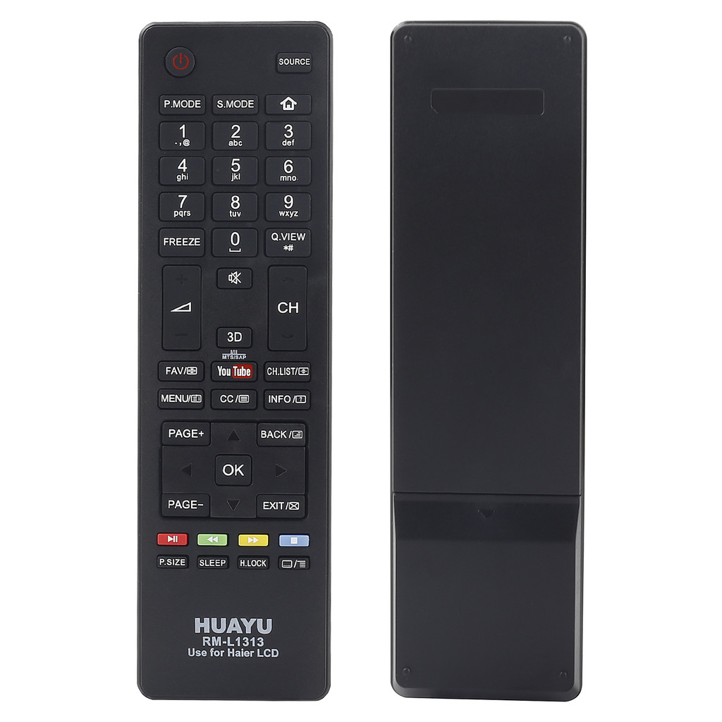 Universal Remote Control Use for Haier Smart TV HTR-A18EN LE32K5000TN LE40K5000TF LE55K5000TFN RM-L1