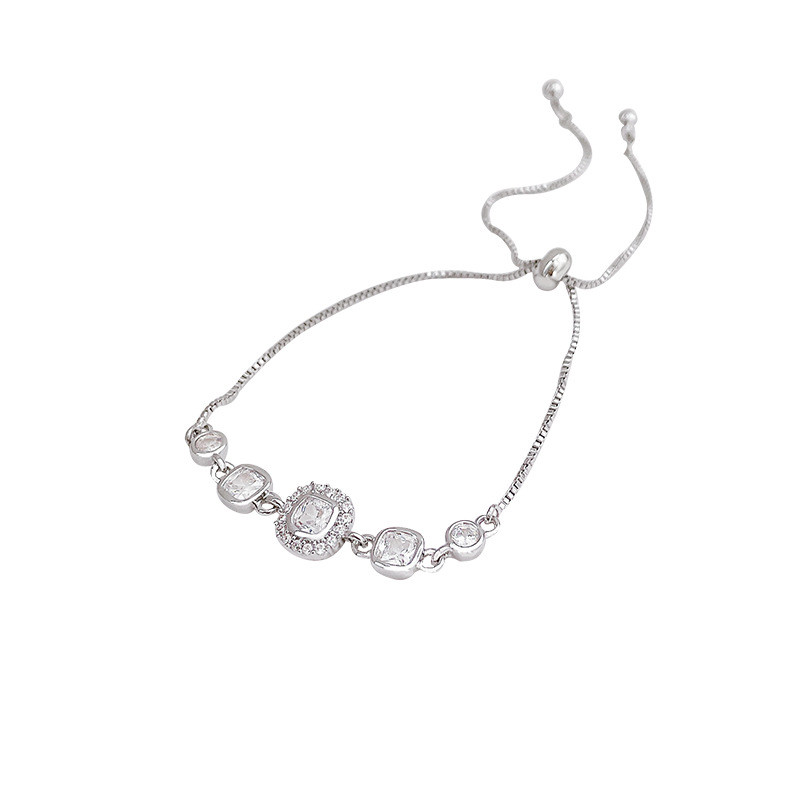 2025 New Vintage Zircon Bracelet Fashion All-Match Adjustable Hand Jewelry s7Qk