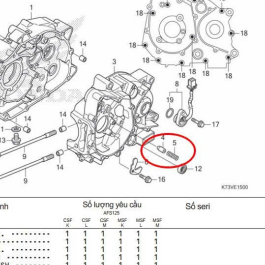 XO FU NEO / FU X MACHINE LOT BALL LATCH SPRING - ผลิตภัณฑ์ ZIN ของแท้ - ราคา 1 PAIR -1215KPH900+1121