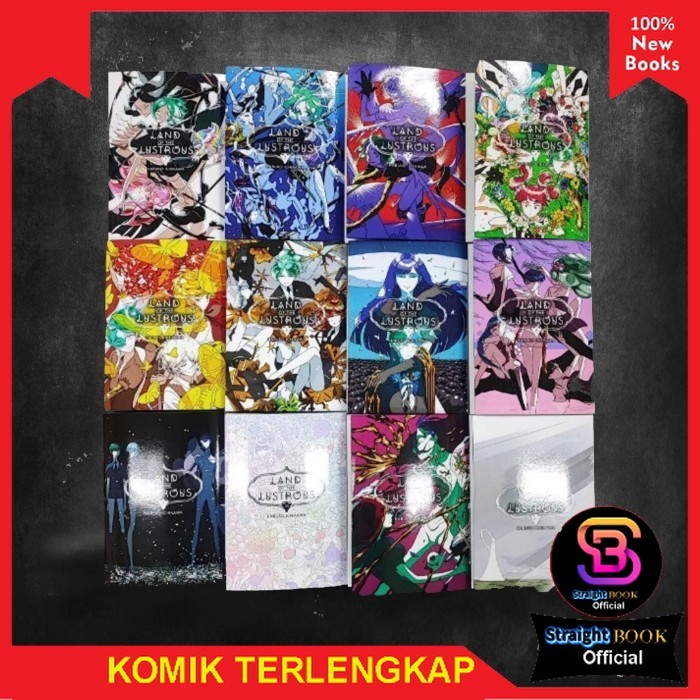 Land Of The Lustrous English Manga ครบชุด Comic Vol.1-12(END) StraightBookOfficial