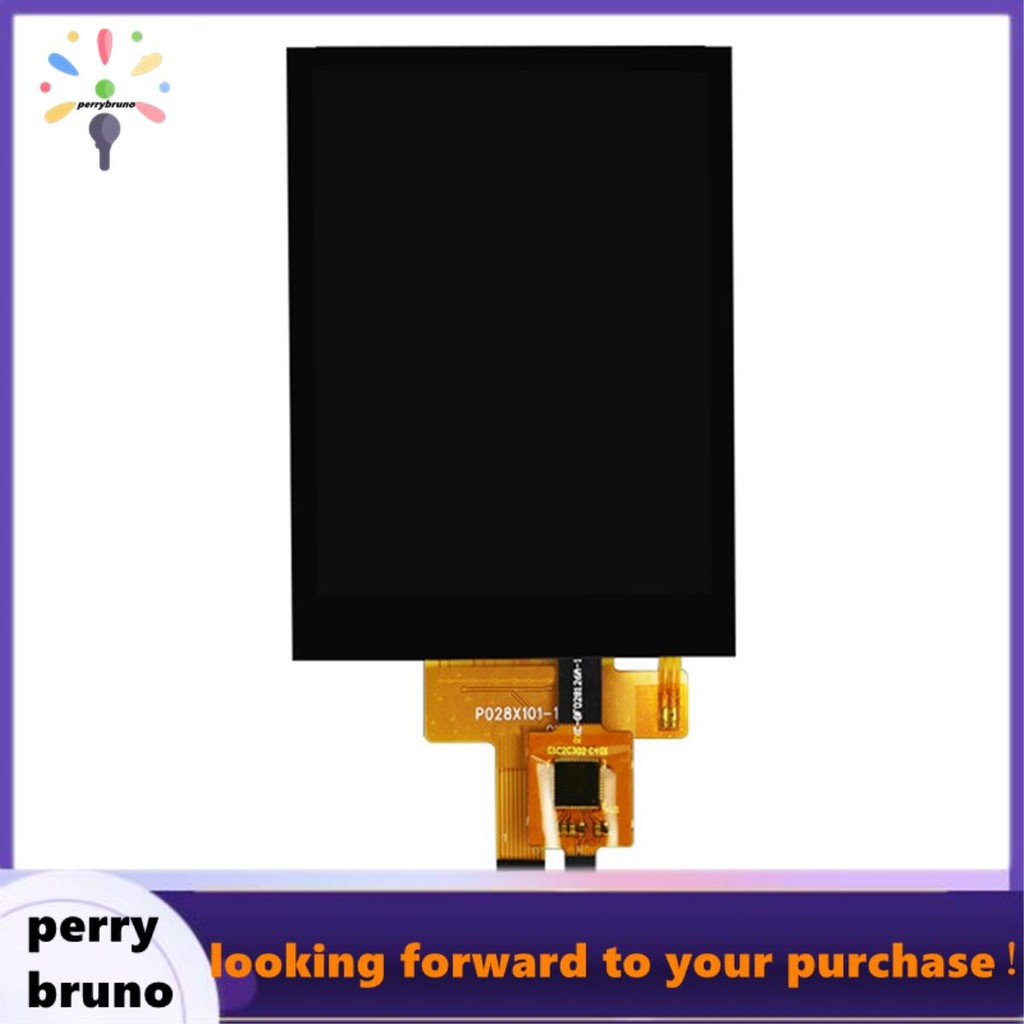 2.8 นิ้ว TFT หน้าจอแสดงผลสี LCD SPI Serial Port ST7789V 240 320 Capacitive Touch