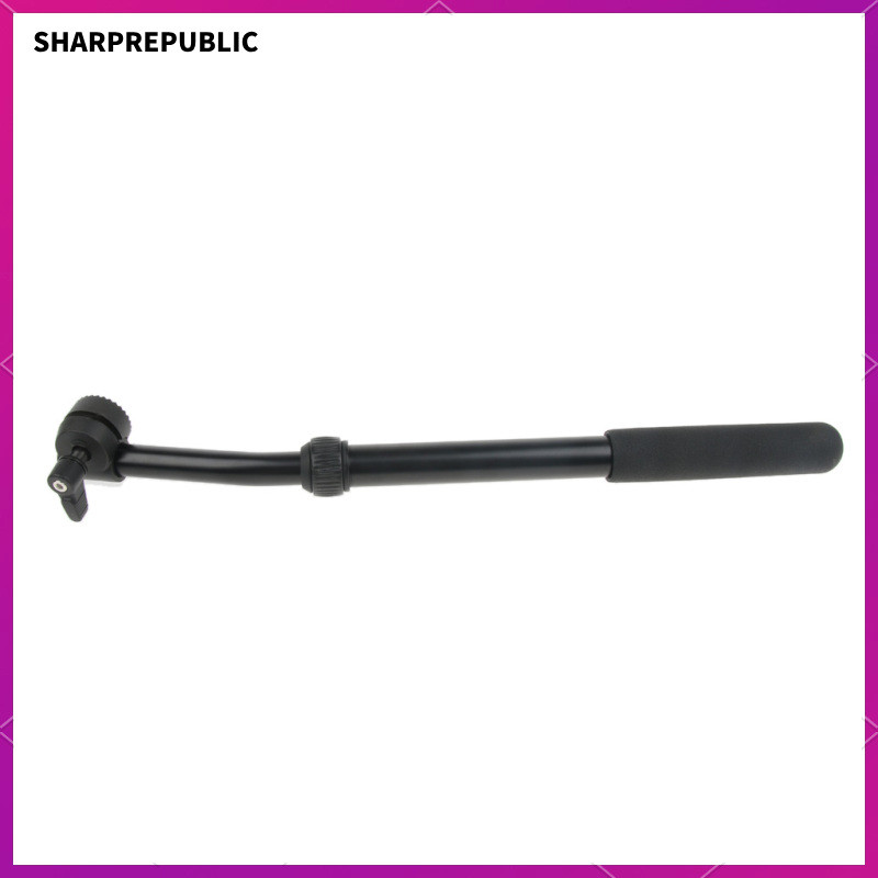 [Sharprepublic] Pan Bar Handle Grip สําหรับกล้องวิดีโอขาตั้งกล้องหัวของเหลวเอียง Pan Ball Head