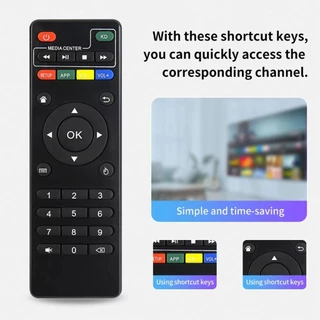 คูปองสุดคุ้ม！ รีโมทกล่องแอนอรอยด์box สำหรับmxqpro t95 รุ่นX96 MX9 M8 สมาร์ททีวี Android TV Box