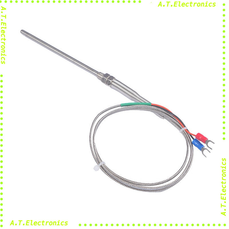 พร้อมส่ง! SW-03 ยาว2เมตร สายเทอโมคัปเปิ้ล วัดอุณหภูมิ 50mm 100mm 150mm 200mm ความยาวสายเทอร์โม 2 เมตร อุณหภูมิ0-1300องศา