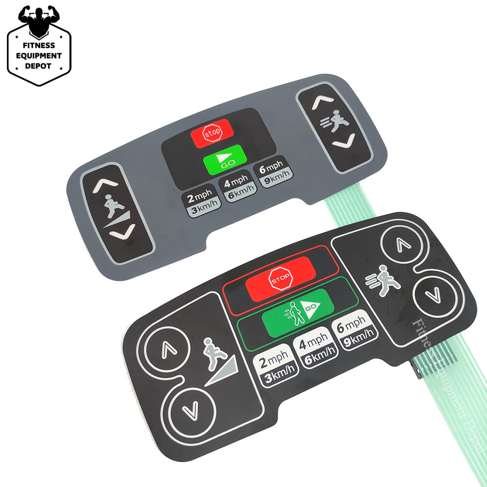 แป้นพิมพ์คอนโซลสำหรับ_life_fitness_95TE_A95T_S3 ปุ่มควบคุม treadmill