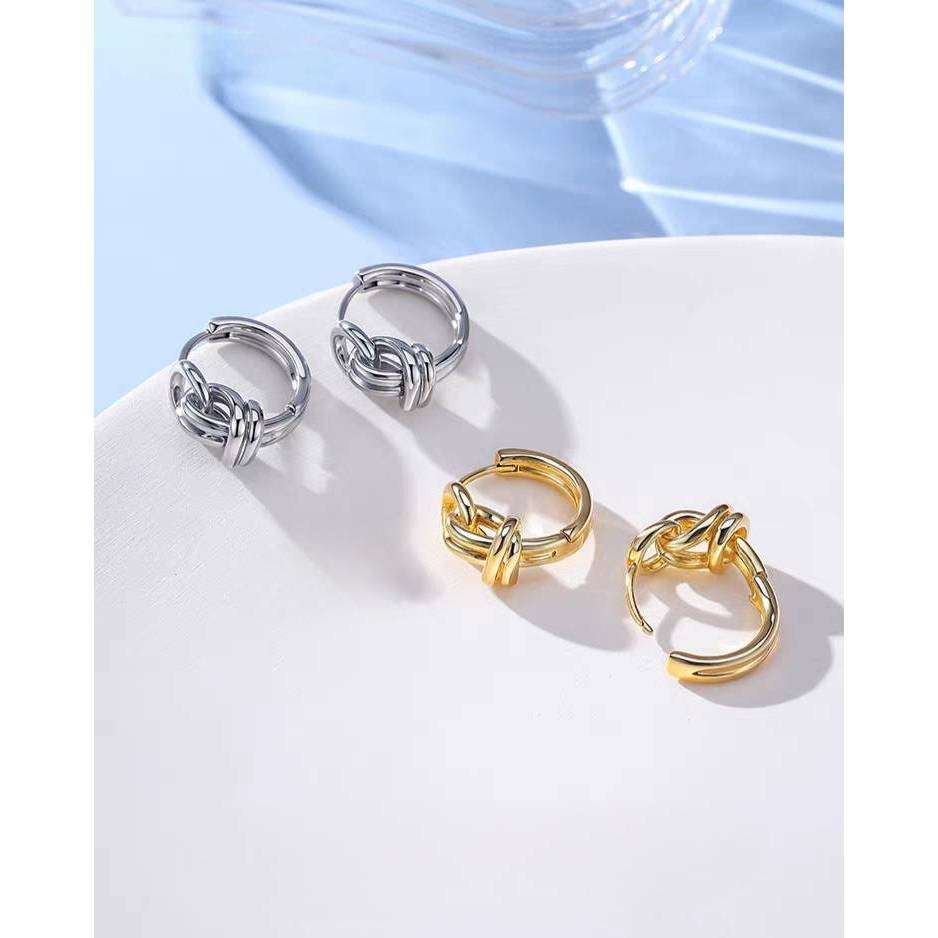 ✨LULU✨  Vinus 925 needle (MA-009) ต่างหู ก้านเงิน(S925)