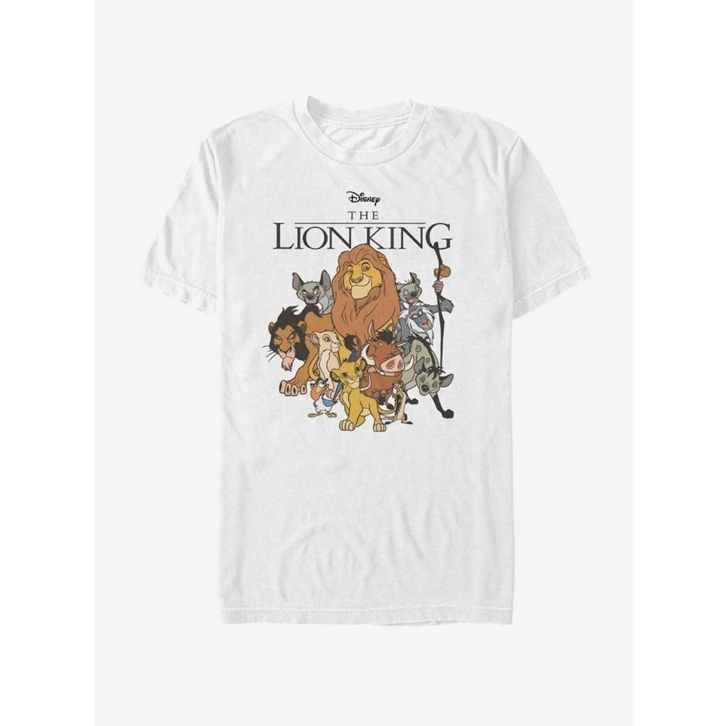 เสื้อยืดผู้ใหญ่ Disney The Lion King Group