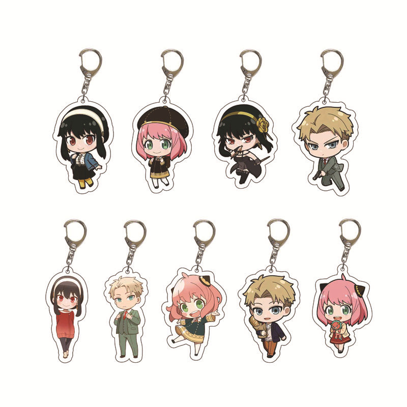 Spy Play House jiojio พวงกุญแจอะคริลิค