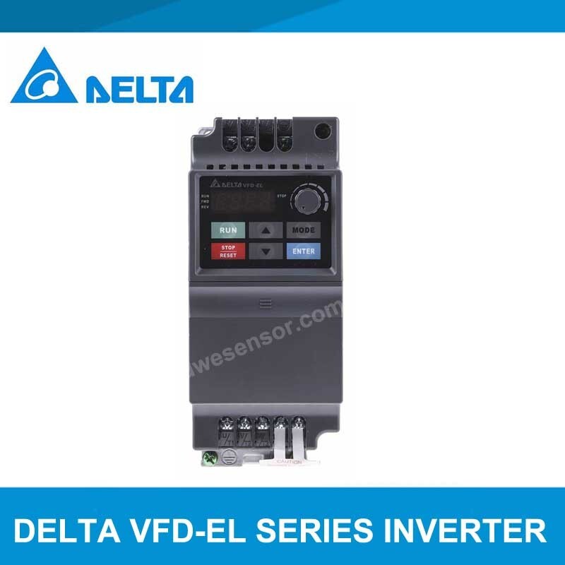 INVERTER VFD-EL SERIES VFD022EL21W VFD002EL43A VFD037EL43A VFD004EL43A VFD007EL21A VFD015EL43A VFD02