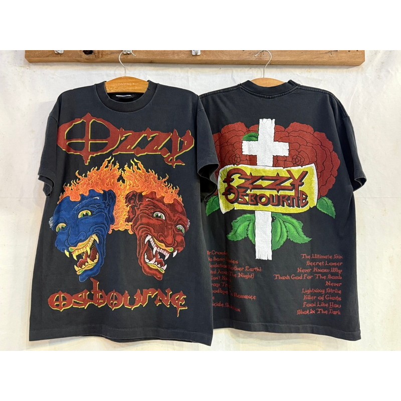 OZZY OSBORNE BOOTLEG เสื้อวง เสื้อทัวร์