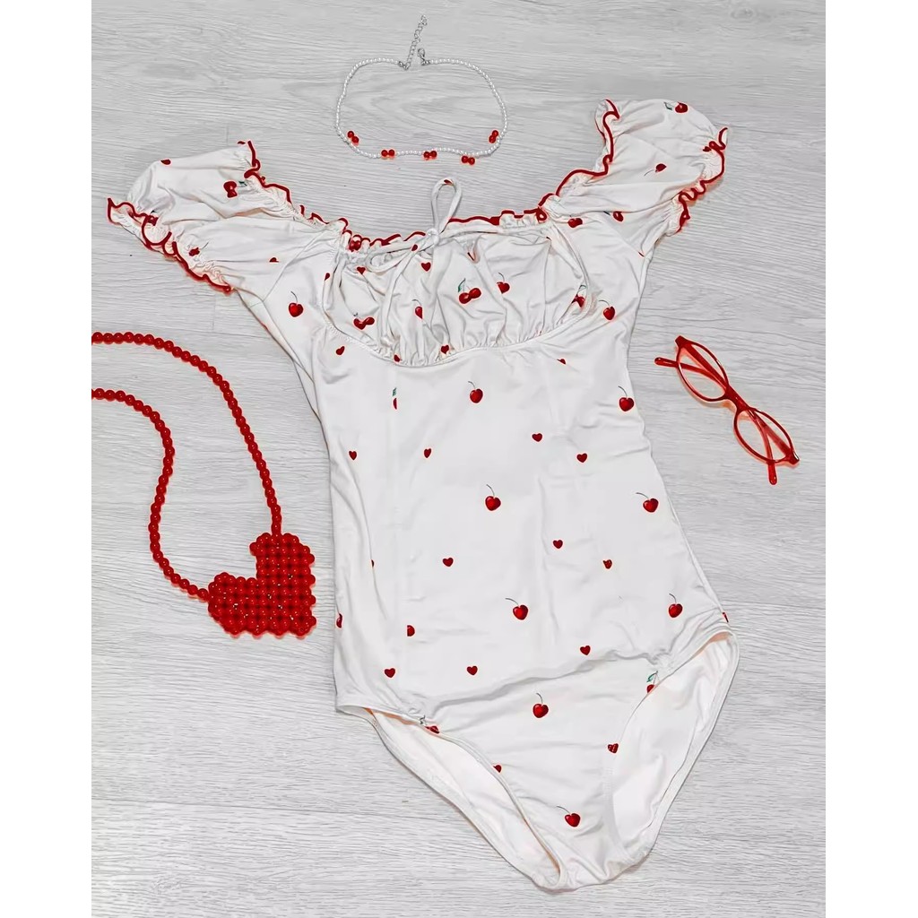 SUNSHINE BIKINI ชุดว่ายน้ำ ชุดว่ายน้ำผู้หญิง ชุดว่ายน้ำวันพีช   มีไซส์ M-XL | น้ำหนัก 40-65 กก. ดีไซน์สวย BK-331 ราคา ถูกที่สุด ดีลบีเคเค แกลเลอรีภาพที่ 6