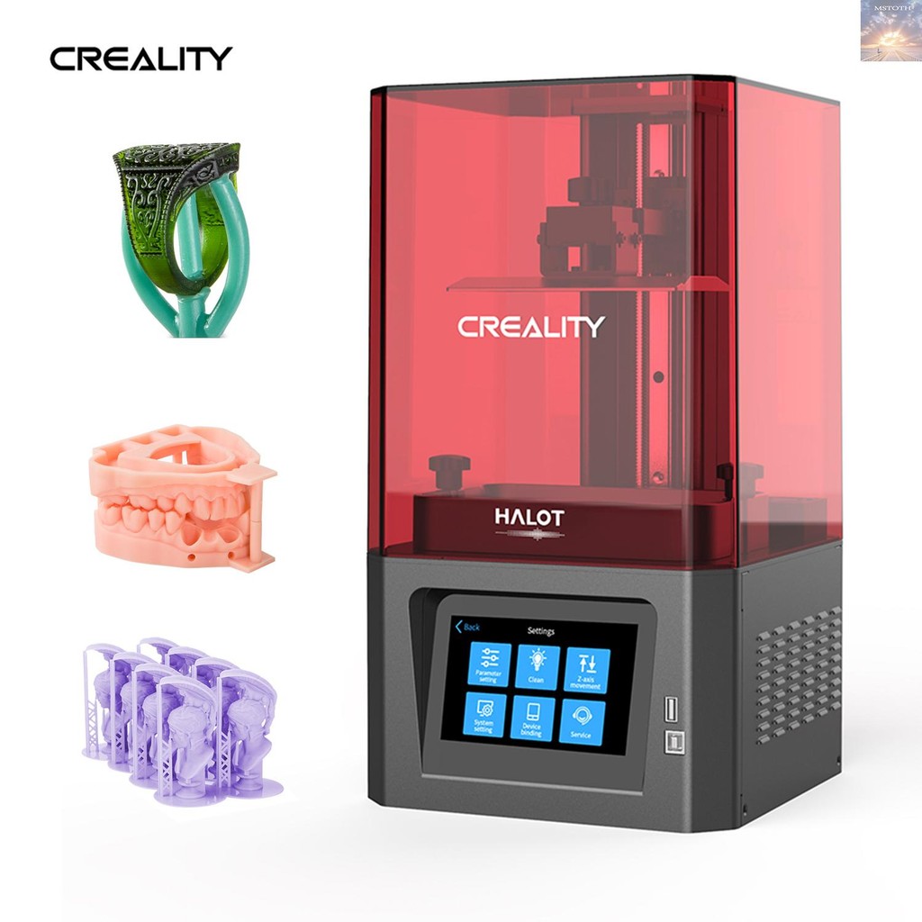 [โปรโมชั่น] Creality HALT-ONE เรซิ่น 3D เครื่องพิมพ์ 127x80x160 มม. ขนาดการพิมพ์พร้อมแหล่งกําเนิดแสง
