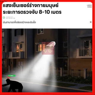 พร้อมส่ง ไฟโซล่าเซลล์ ไฟติดผนัง สไตล์กล้องวงจรปิด พร้อมประหยัดไฟ ติดตั้งง่าย