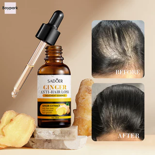 Boypark Moisturizing Hair Fixed Essence Ginger Hair Care Essence ปรับปรุงความแห้งกร้าน Anti Hair Loss Essence